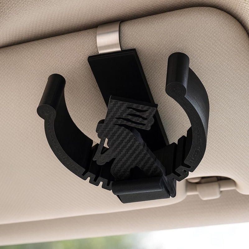 I3DIDEA Car Visor Clip Holder for ZYN，Suitable for cans of 2.75"*0.78",Universal high-Temperature Resistant Sun Visor Accessories for Bag cansInterior Car Accessories for Organization(ape) - Image 1